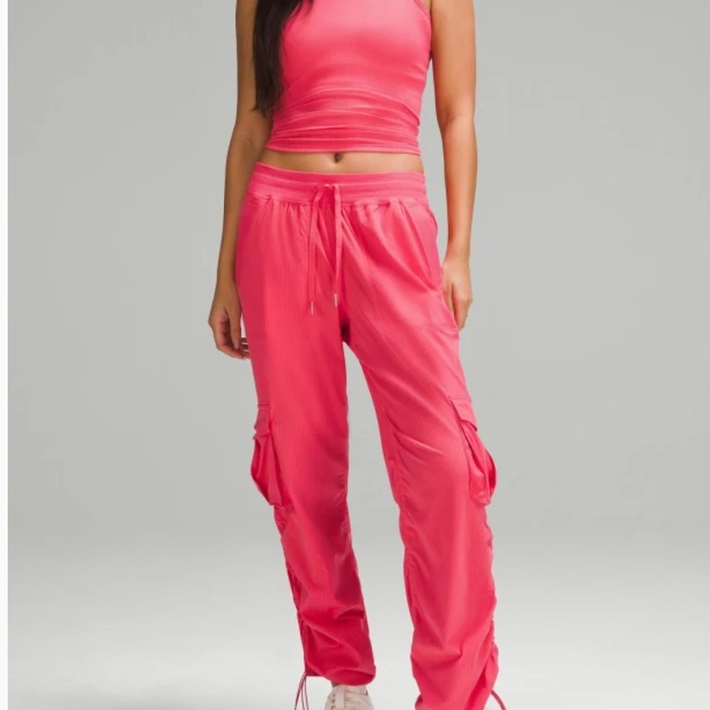 lululemon Dance Studio Relaxed-Fit Mid-Rise Cargo Pant size S or M